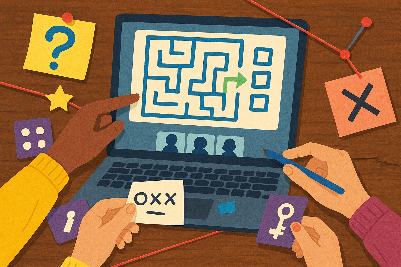 Virtual escape rooms for groups header